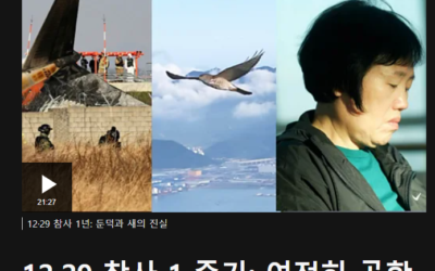 BBC 코리아 – 12·29 참사 1 주기: 여전히 공항을 떠나지 못하는 사람들