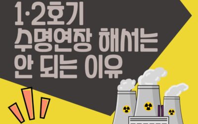 한빛핵발전소 1·2호기 수명연장 해서는 안 되는 이유 vol.4 (해외 사례)